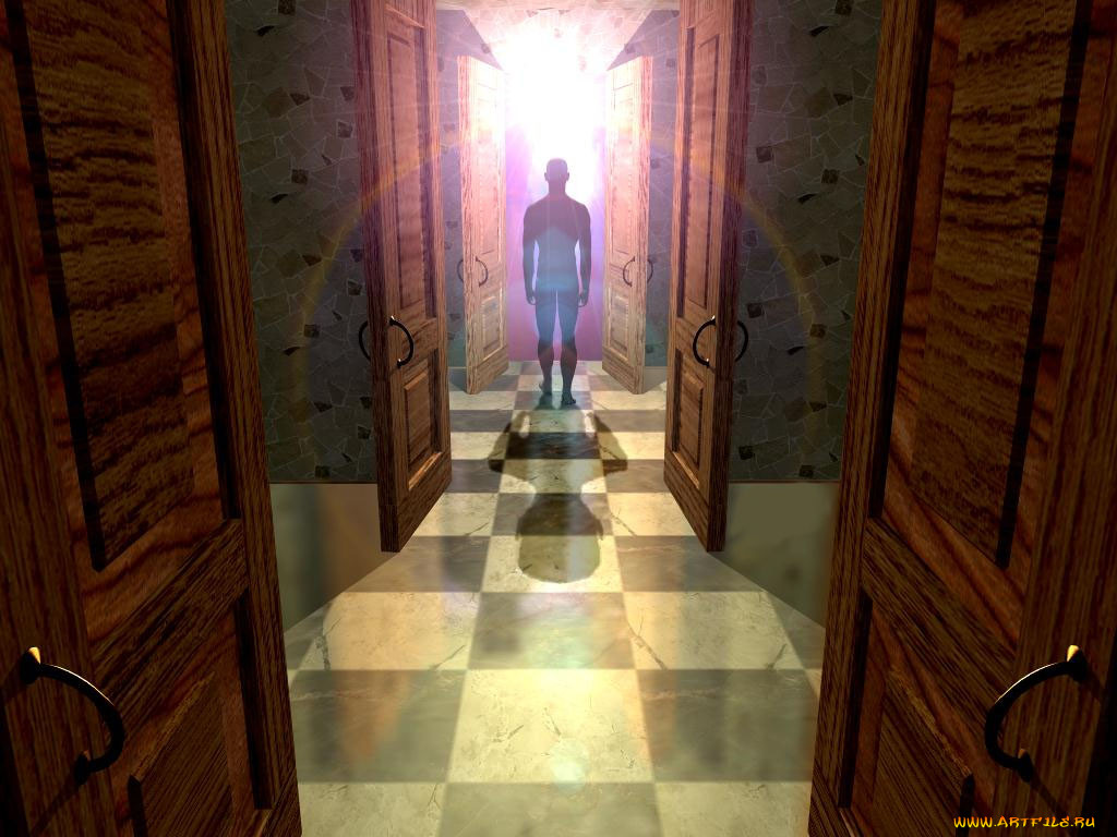 Дверь судьбы 1. Мистическая дверь. Таинственная дверь. Коридор жизни. Множество дверей.